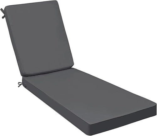 AAAAAcessories Outdoor Chaise Lounge Cushions, Fade-Resistant, Waterproof Patio by AAAAAcessories