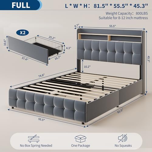 Garvee Full Size Bed Frame - Image 2