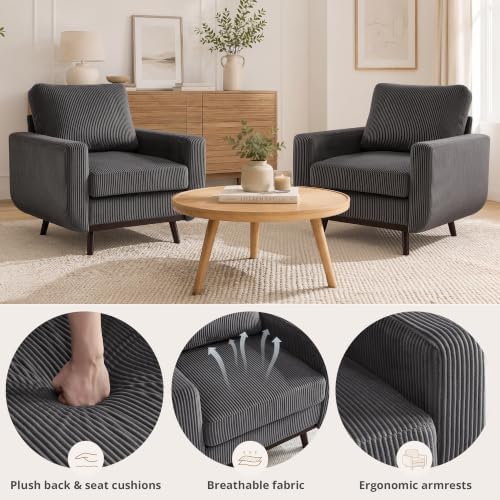 Accent Chair for Bedroom, Reading Chair - Image 3