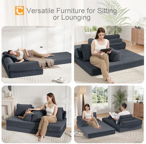 COMAX Convertible Futon Sofa Bed - Image 6