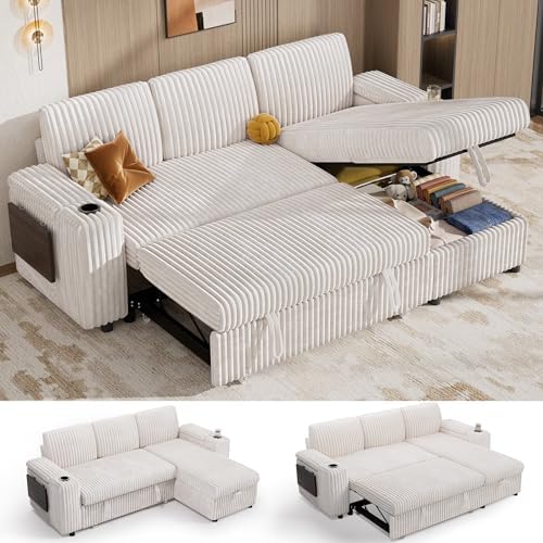 Vipbear 86" Modular Sectional Sleeper Sofa by VipbearLiving