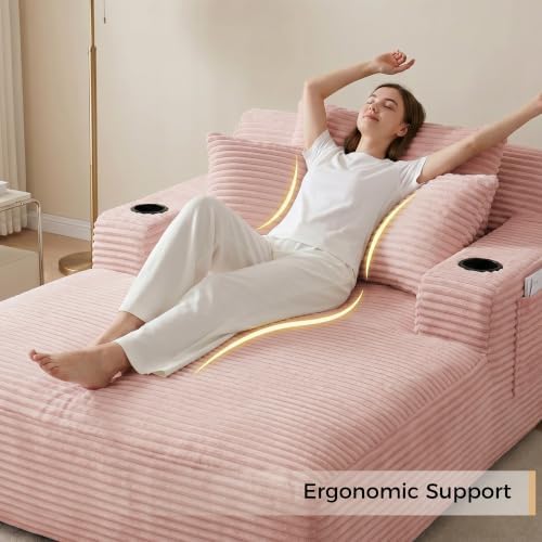 NicBex 66”Oversized Chaise Lounge Chair Indoor - Image 7