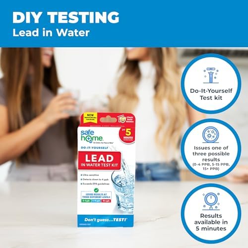 Safe Home® DIY Lead in Drinking Water Test Kit – Advanced Detection to 4 PPB – - Image 2