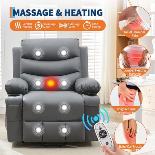 Garvee Oversized Power Lift Recliner Chair - Image 6