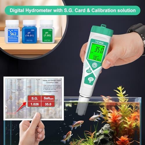 YINMIK pH Meter Salinity Tester pH Salt Meter - Image 6
