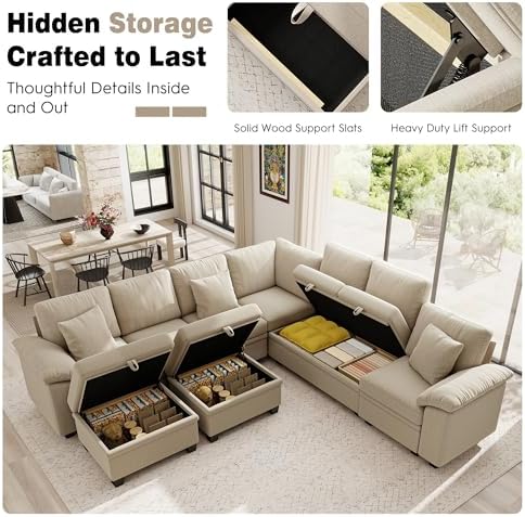 Ihanherry 108" Modular Sectional Sofa - Image 6
