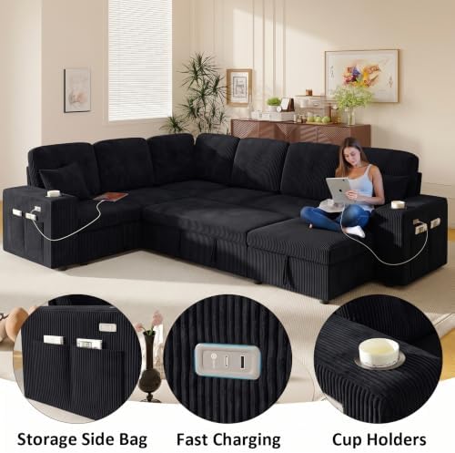 Modular Sectional Sleeper Sofa - Image 5