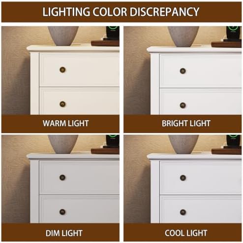 IKENO Solid Wood Nightstand - Image 6