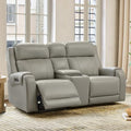 CHITA Genuine Leather Power Recliner Sofa, Loveseat by Unknown