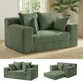 cidludto Convertible Sofa Bed, Boneless Couch 2 in 1 Loveseat Folding Couch Bed by Cidludto