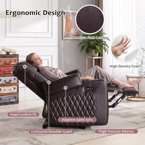 ANJ Home Theater Seating Power Recliner Set of 4 - Image 6