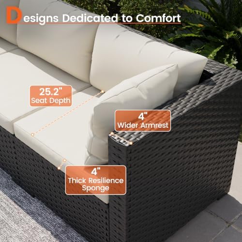 8 Piece Patio Furniture Set - Image 3