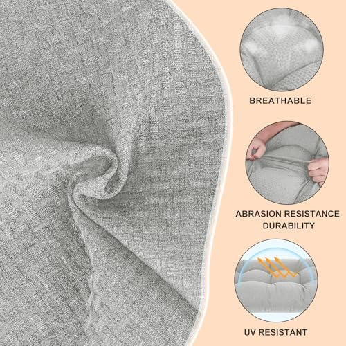 Rocking Chair Cushions Indoor High Back Set - Image 3