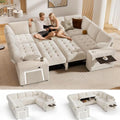Vipbear 111" Modular Sectional Sleeper Sofa by VipbearLiving