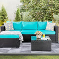 Shintenchi 3 Pieces Patio Furniture Set, All-Weather Rattan Patio Conversation by Shintenchi%7CFurnitureMadeforRealLife