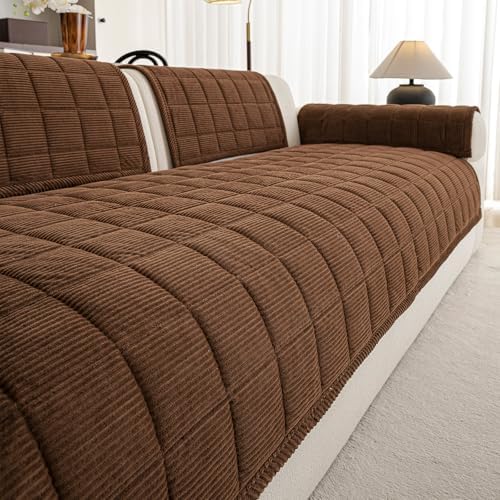 Couch Covers for Sectional Sofa, L Shaped Modular Couch Cover by PJLZJFBY