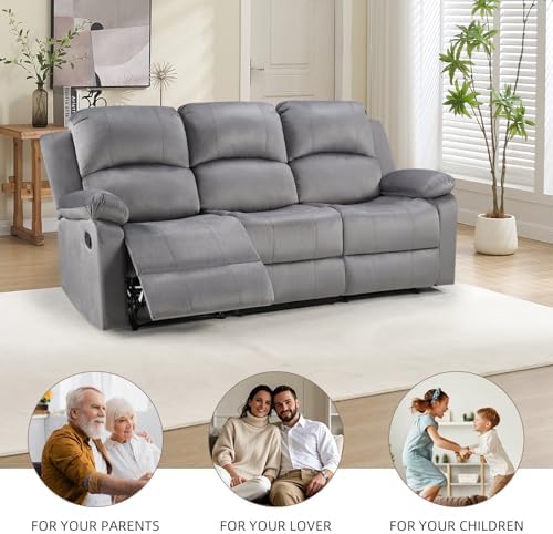 EBELLO Manual Reclining Couch Set - Image 5