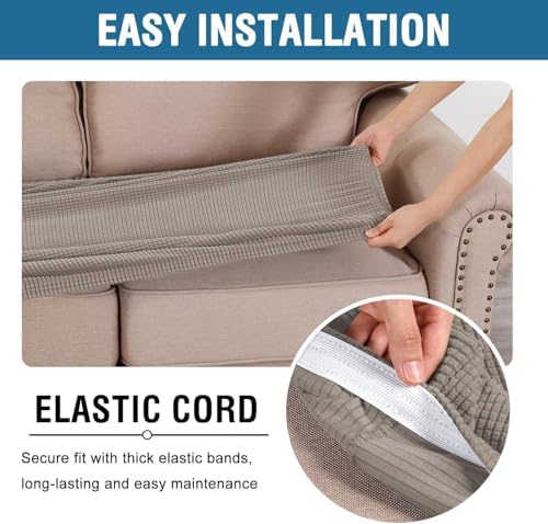 H.VERSAILTEX Super Stretch Individual Seat Cushion Covers - Image 5