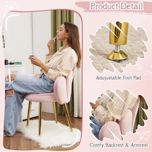 VINGLI Petal Makeup Vanity Chair - Image 6