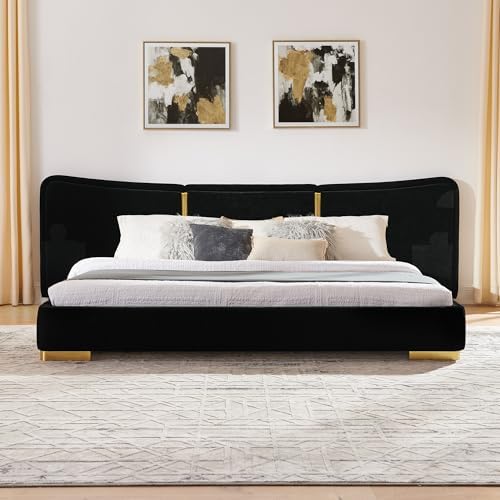 King Size Upholstered Bed Frame - Image 7