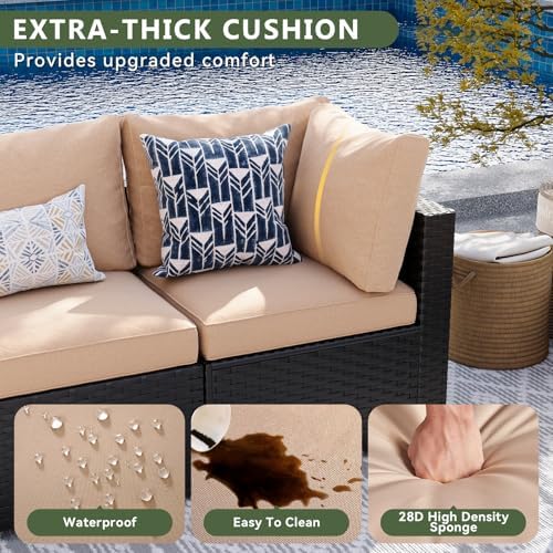 Aoxun 15 Piece Patio Furniture Set - Image 3
