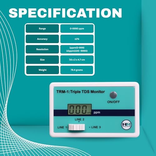 HM Digital Triple Inline RO/DI TDS Monitor - Image 5