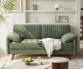 ONBRILL 64.5" Loveseat Sofa, Chenille Loveseat Couch by ONBRILL