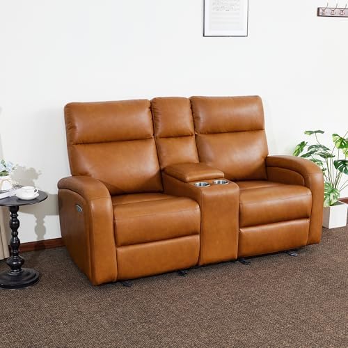 MCombo Zero Wall Recliner Loveseat, 2-Seat Power Wall Hugger Sofa - Image 2