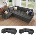HONBAY 111.4'' Modular Sectional Sleeper Sofa by HONBAY