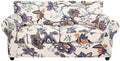 SearchI Stretch Sofa Cover Printed Couch Cover, Floral Pattern 3 Pieces by SearchI