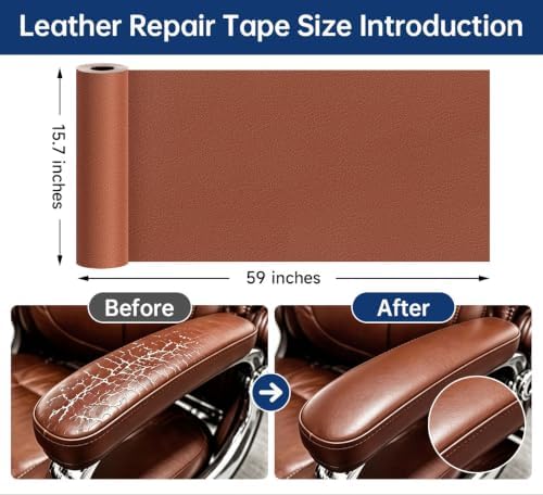 Leather Repair Tape, self-Adhesive Leather Repair Patch, - Image 2