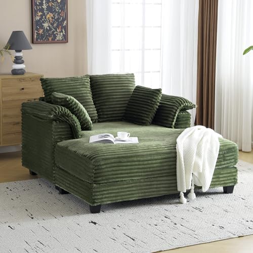 VINGLI 56" Wide Oversized Chaise Lounge Chair - Image 3
