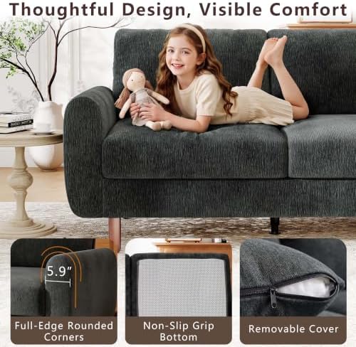 Ihanherry 68" Loveseat Sofa, Small Couch - Image 5