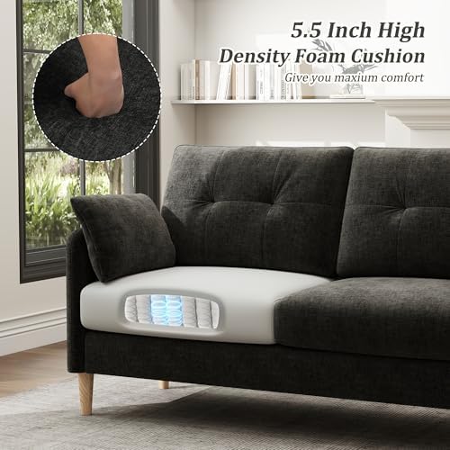 Hanherry Loveseat Sofa, 62.6" Small Couch - Image 5