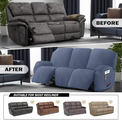 Stretch Recliner Sofa Cover - Image 4