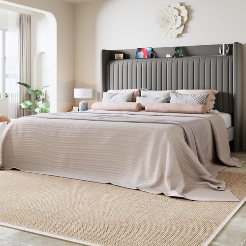 Allewie Queen Size Platform Bed Frame by Allewie