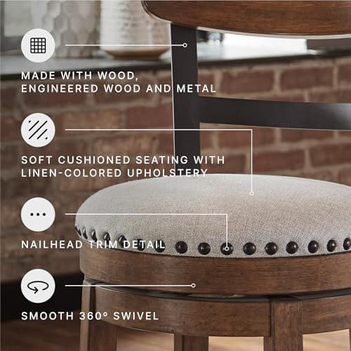 Signature Design by Ashley Valebeck Counter Height Bar Stool - Image 5