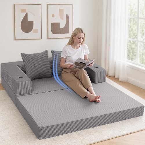 COMAX Boneless Futon Sofa Bed - Image 6