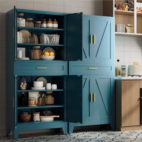 71 "Farmhouse Metal Filing Cabinet - Image 6