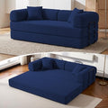 79" Convertible Futon Sofa Bed, 5-in-1 Boneless Couch by NNQComfyHome