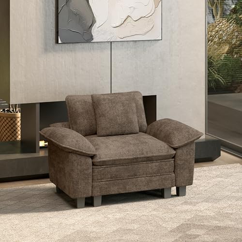HERA'S HOUSE 1-Seat Modular Couch Accent Chair Sofa by HERASHOUSE
