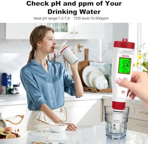 pH Tester, Digital pH Meter for Water, TDS for Drinking Water - Image 4