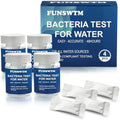 Coliform Bacteria Water Test Kit: 4-Pack Water Bacteria Test Kit Easy At-Home by FUNSWTM