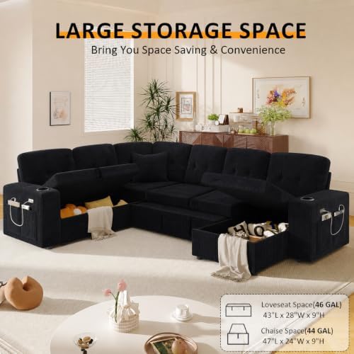 Modular Sectional Sleeper Sofa - Image 6