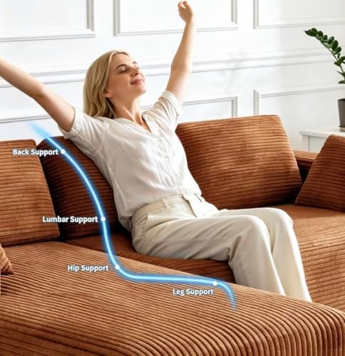 106" L-Shaped Modular Sectional Sofa - Image 5