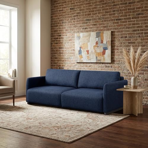 Serta® Vail 86" Convertible Sleeper Sofa, Queen Size, Wall-Hugging Dreamglide by SertaDreamConvertibles