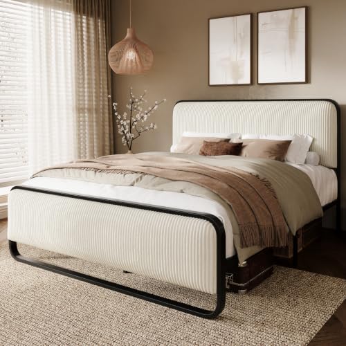 SHA CERLIN Full Size Metal Bed Frame - Image 3
