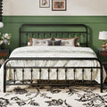SHA CERLIN King Metal Bed Frame by SHACERLIN
