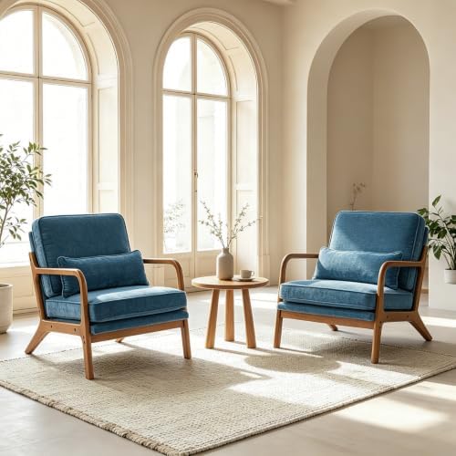 Karl home Mid-Century Modern Accent Reading Chair - Image 6