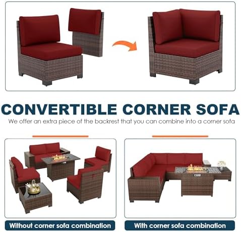 7 Piece Patio Furniture Set - Image 6